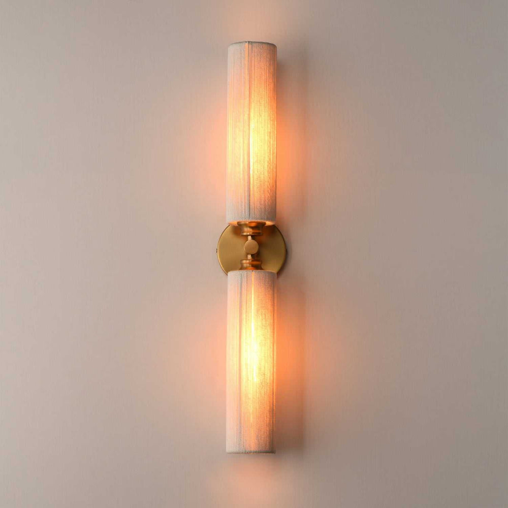 Maxim - 12852NAB - Two Light Wall Sconce - Aveline - Natural Aged Brass