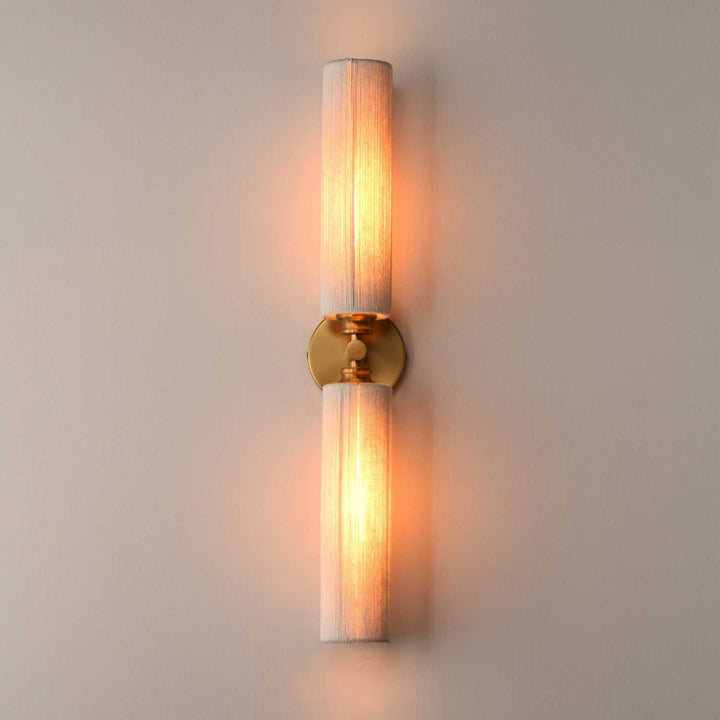 Maxim - 12852NAB - Two Light Wall Sconce - Aveline - Natural Aged Brass