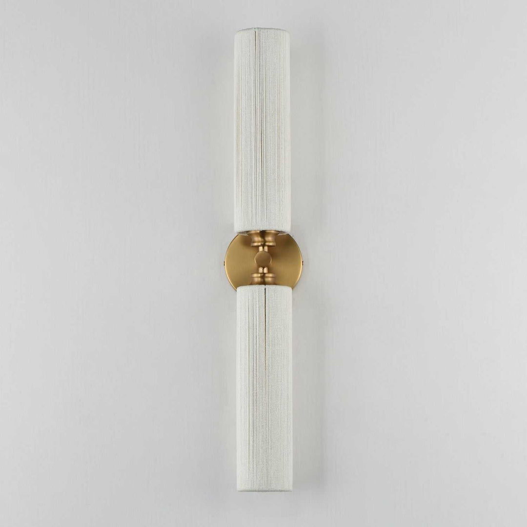Maxim - 12852NAB - Two Light Wall Sconce - Aveline - Natural Aged Brass