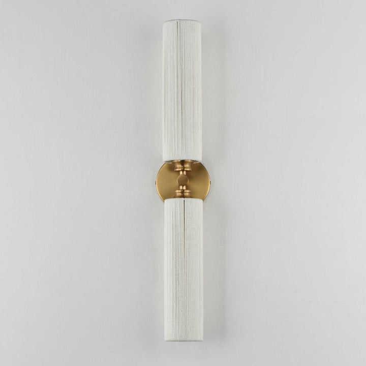 Maxim - 12852NAB - Two Light Wall Sconce - Aveline - Natural Aged Brass