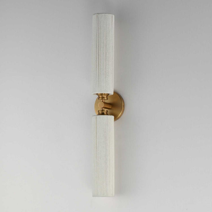 Maxim - 12852NAB - Two Light Wall Sconce - Aveline - Natural Aged Brass