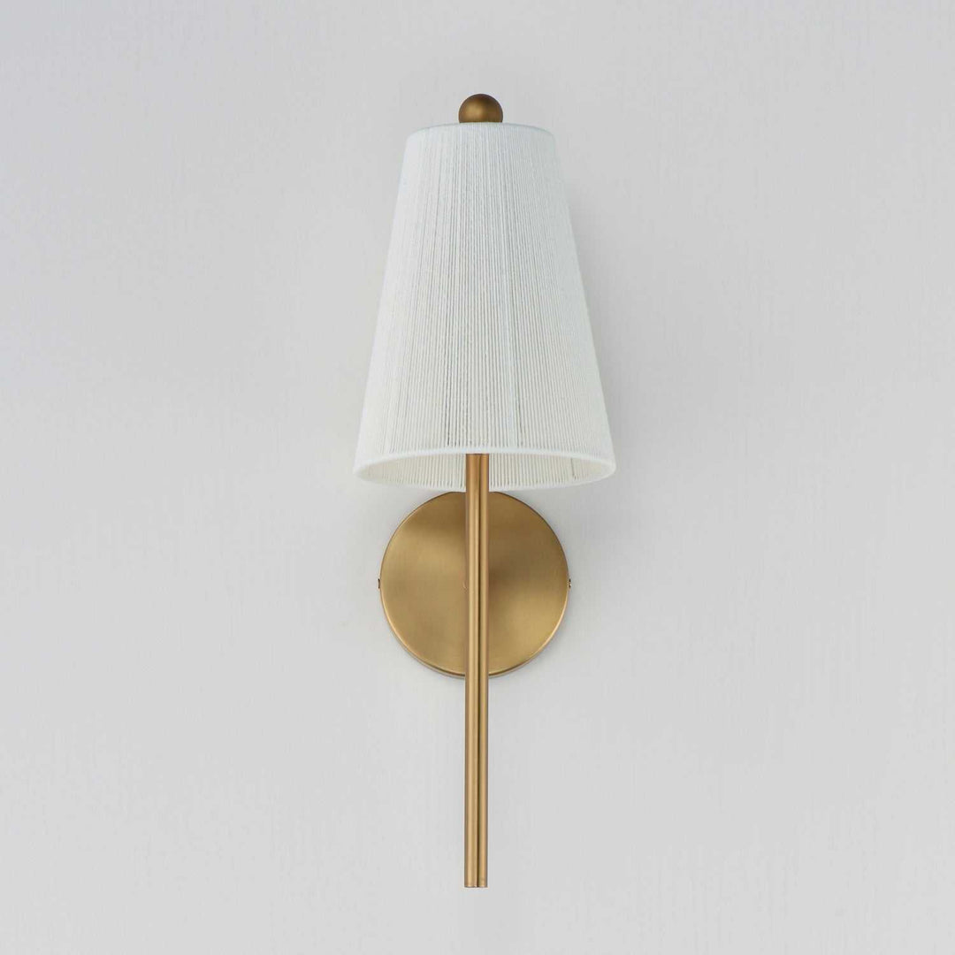 Maxim - 12861NAB - One Light Wall Sconce - Valette - Natural Aged Brass