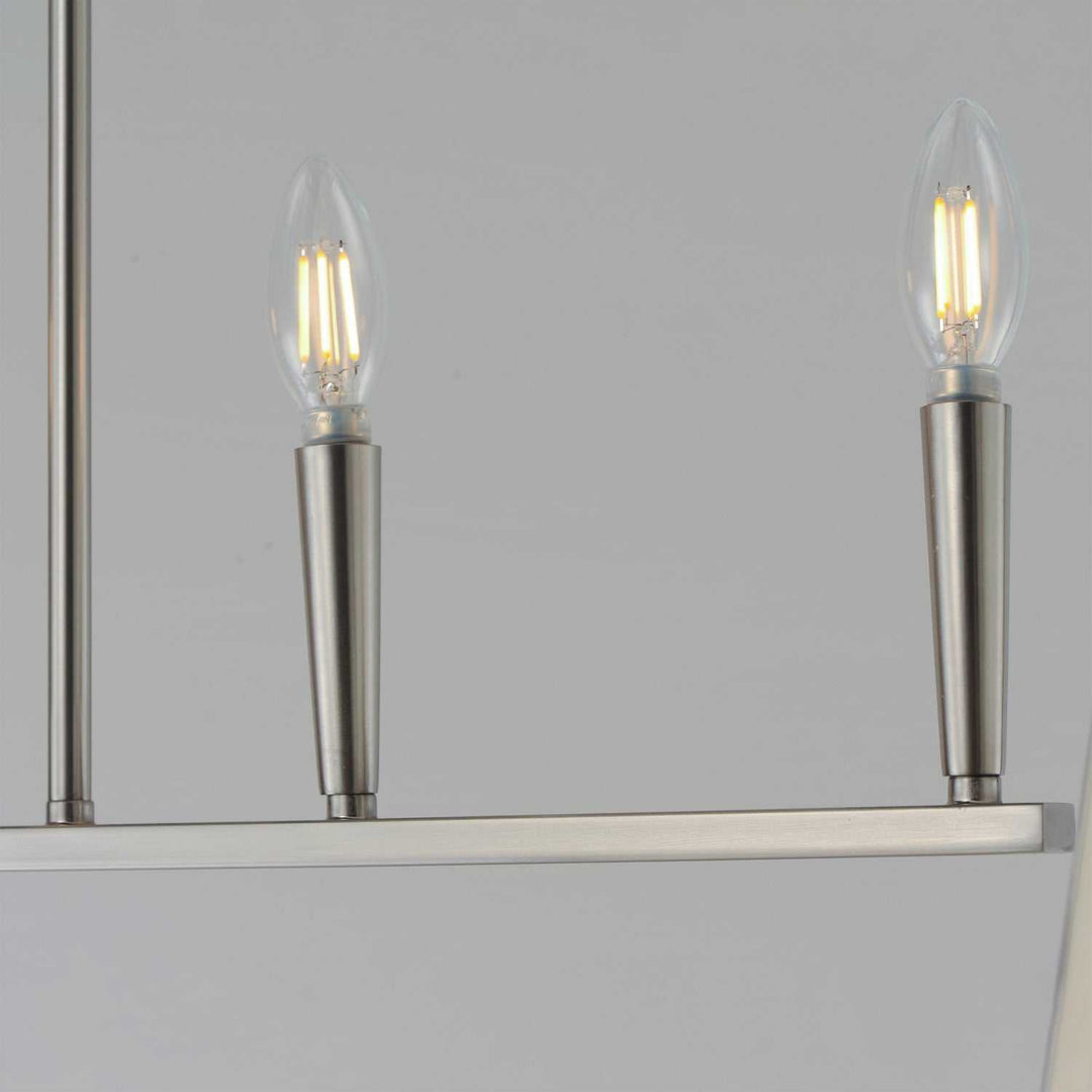 Maxim - 10427SN - Six Light Linear Pendant - Arden - Satin Nickel