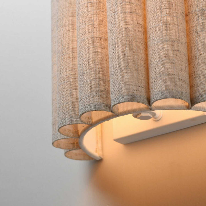 Maxim - 12840OFNAB - One Light Wall Sconce - Penelope - Natural Aged Brass