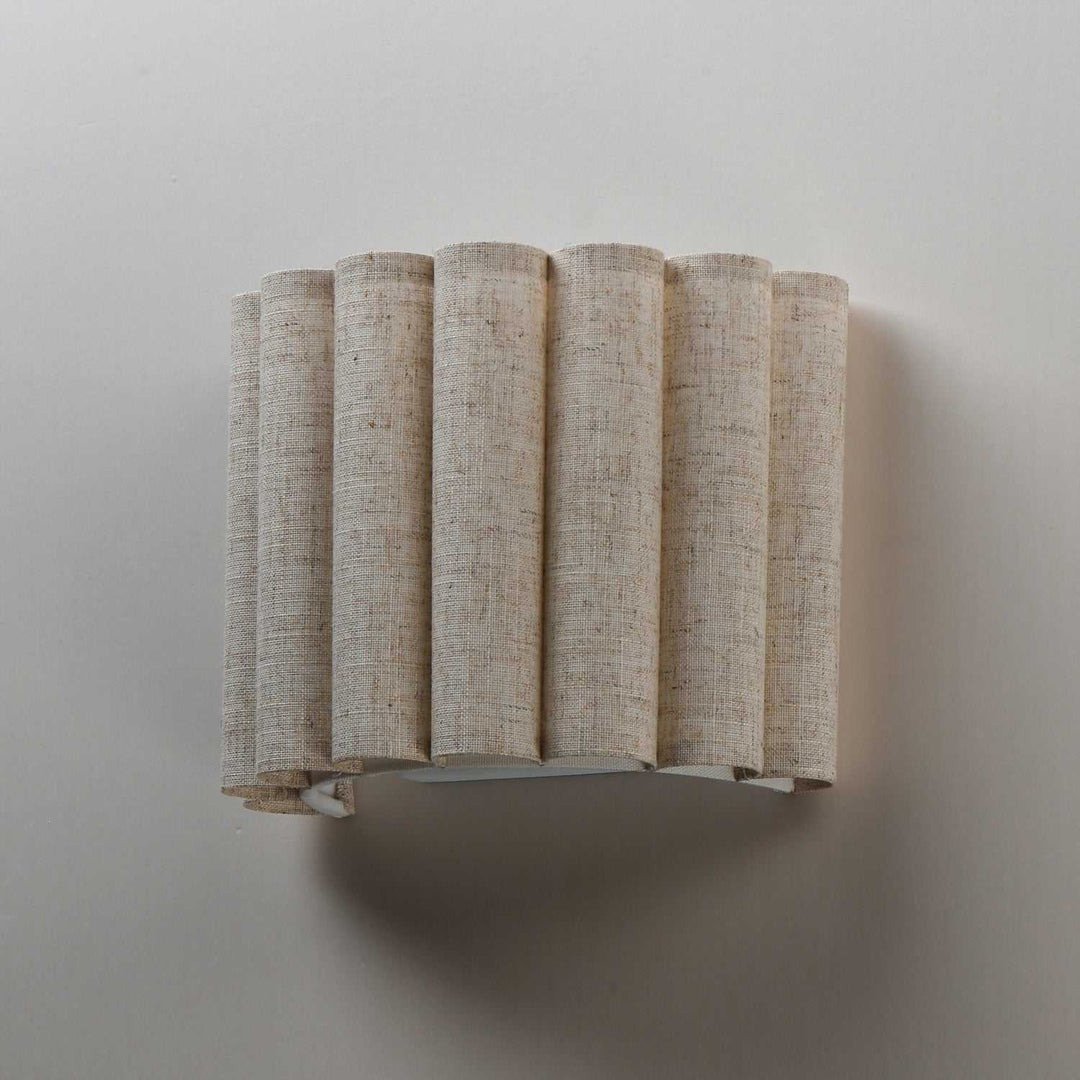 Maxim - 12840OFNAB - One Light Wall Sconce - Penelope - Natural Aged Brass