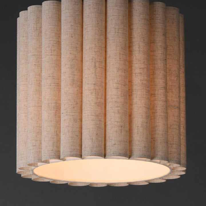 Maxim - 12841OFNAB - One Light Pendant - Penelope - Natural Aged Brass
