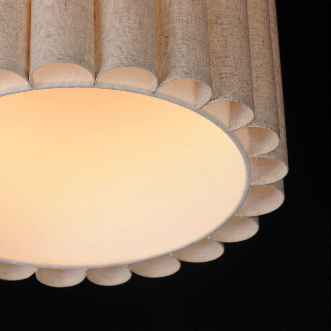 Maxim - 12841OFNAB - One Light Pendant - Penelope - Natural Aged Brass