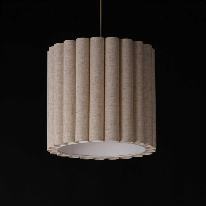 Maxim - 12841OFNAB - One Light Pendant - Penelope - Natural Aged Brass