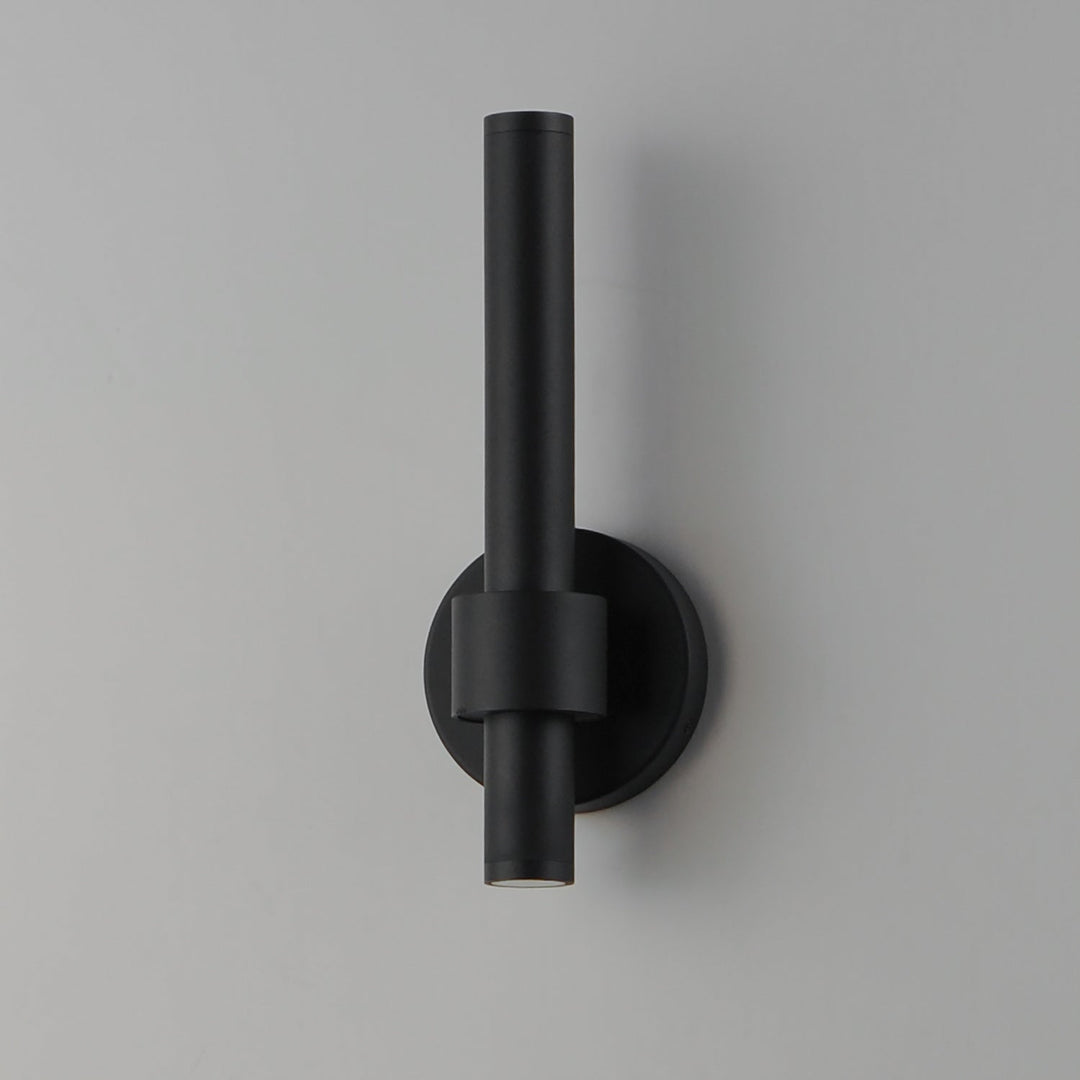Reveal Outdoor LED Wall Sconce in Black ET2