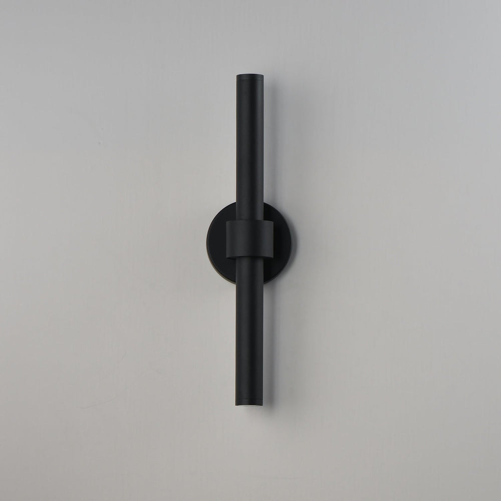 Reveal Outdoor LED Wall Sconce in Black ET2