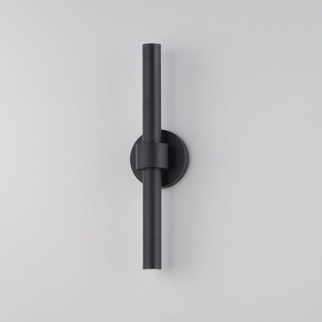 Reveal Outdoor LED Wall Sconce in Black ET2