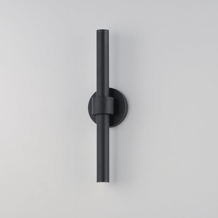 Reveal Outdoor LED Wall Sconce in Black ET2