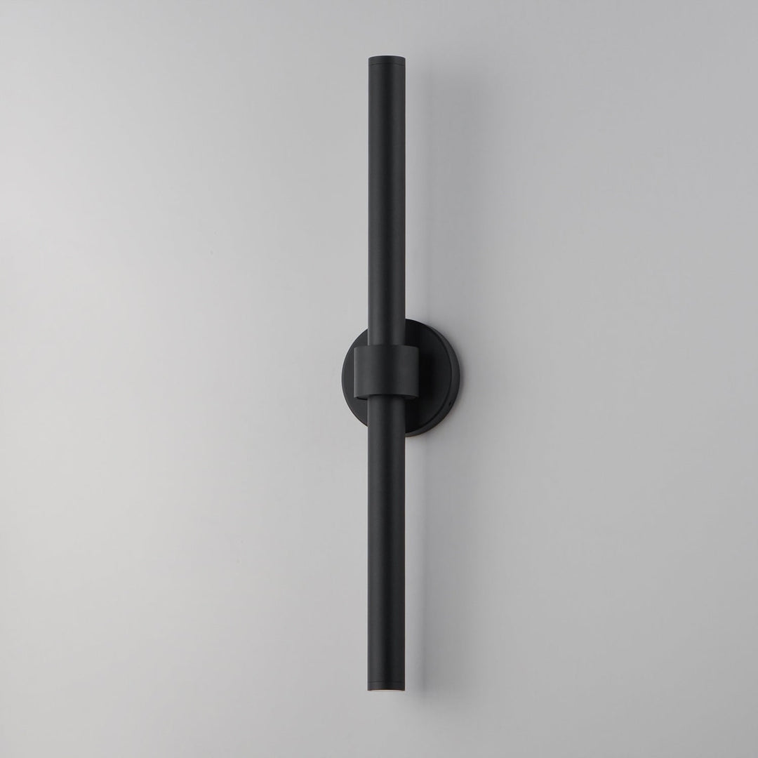 Reveal Outdoor LED Wall Sconce in Black ET2