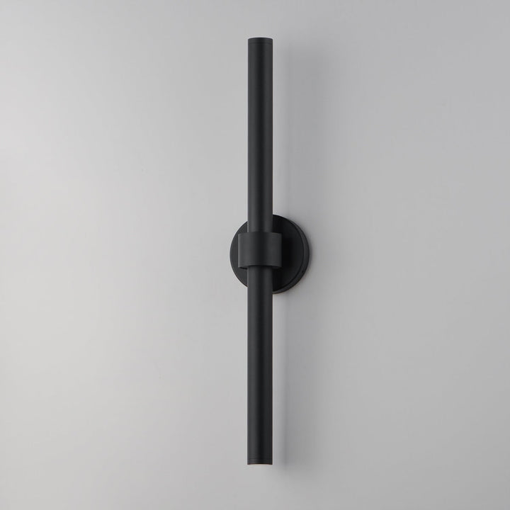 Reveal Outdoor LED Wall Sconce in Black ET2