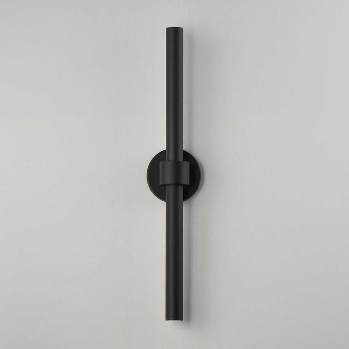 Reveal Outdoor LED Wall Sconce in Black ET2