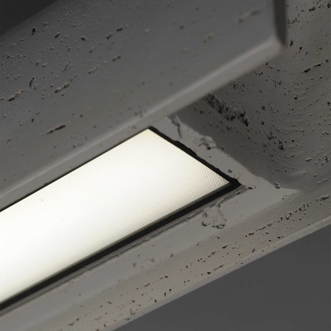Matera LED Linear Pendant in Gray ET2