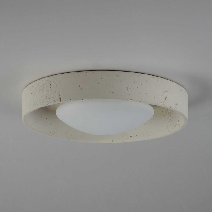 Matera LED Flush Mount in Chaulk White ET2