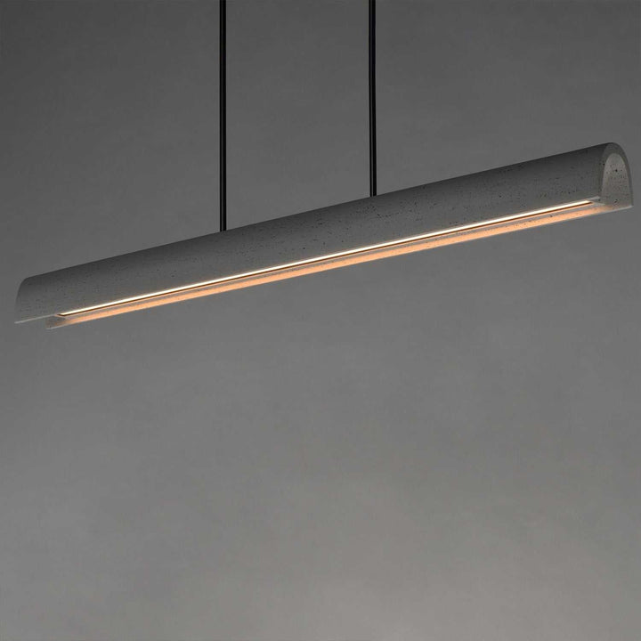 Matera LED Linear Pendant in Gray ET2