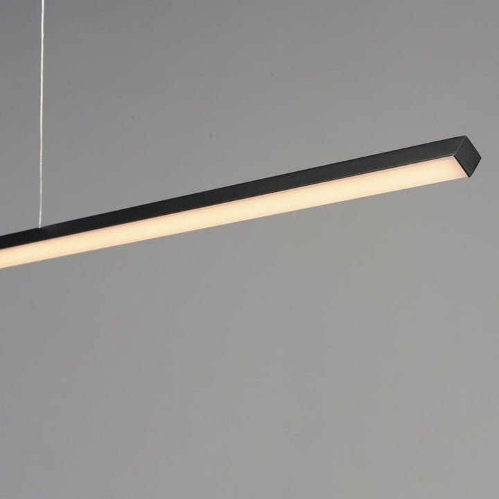 ET2 - E21370-BK - LED Linear Pendant - Hover - Black