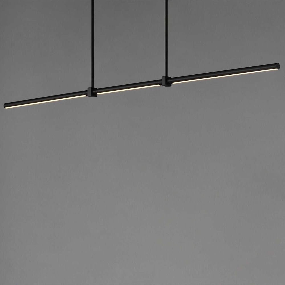 ET2 - E21359-BK - LED Linear Pendant - Dorian - Black