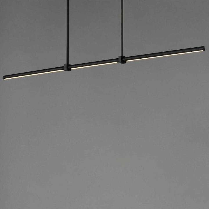ET2 - E21359-BK - LED Linear Pendant - Dorian - Black