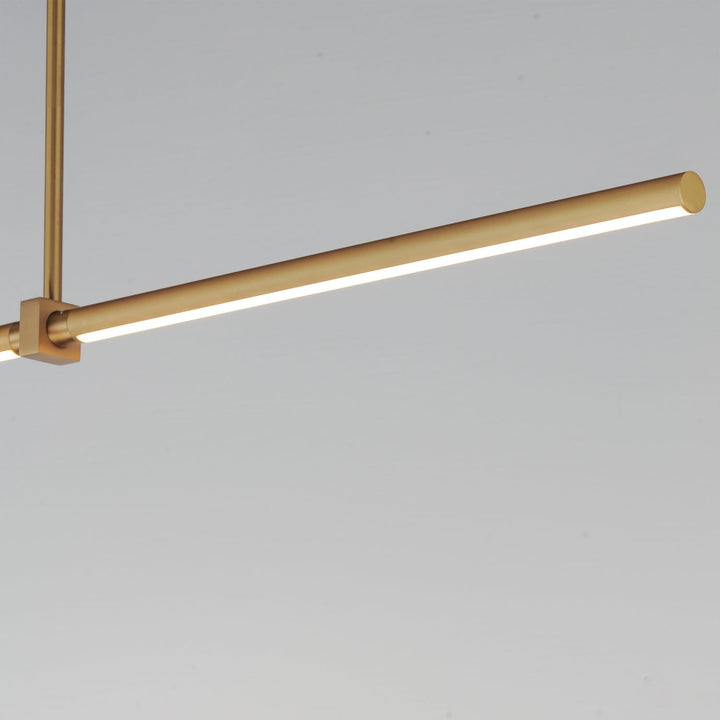 ET2 - E21359-GLD - LED Linear Pendant - Dorian - Gold