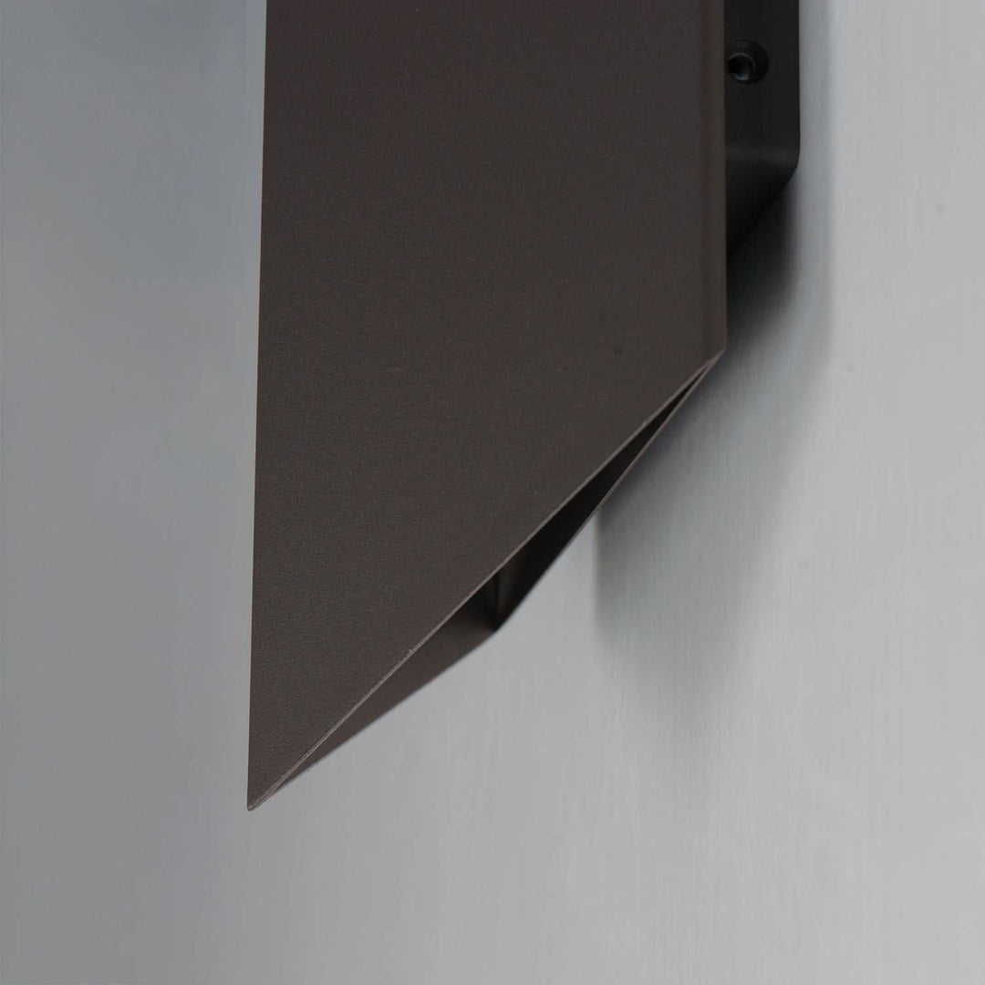 Fractal LED Wall Sconce in Architectural Bronze ET2