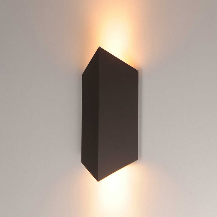 Fractal LED Wall Sconce in Architectural Bronze ET2