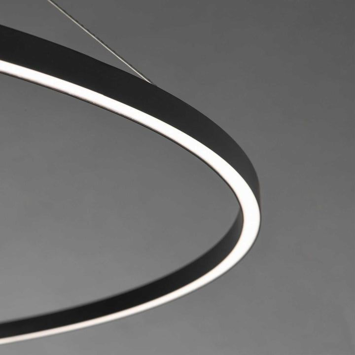 Groove WiZ LED Pendant in Black ET2