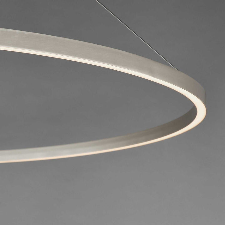 Groove WiZ LED Pendant in Brushed Aluminum ET2