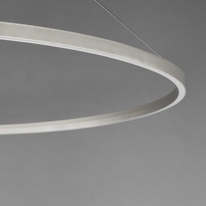 Groove WiZ LED Pendant in Brushed Aluminum ET2