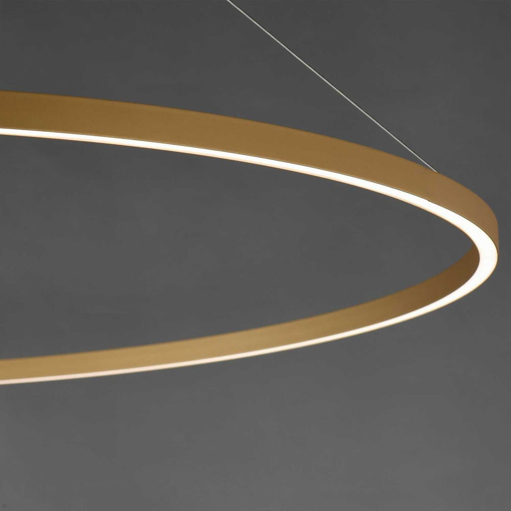 Groove WiZ LED Pendant in Gold ET2