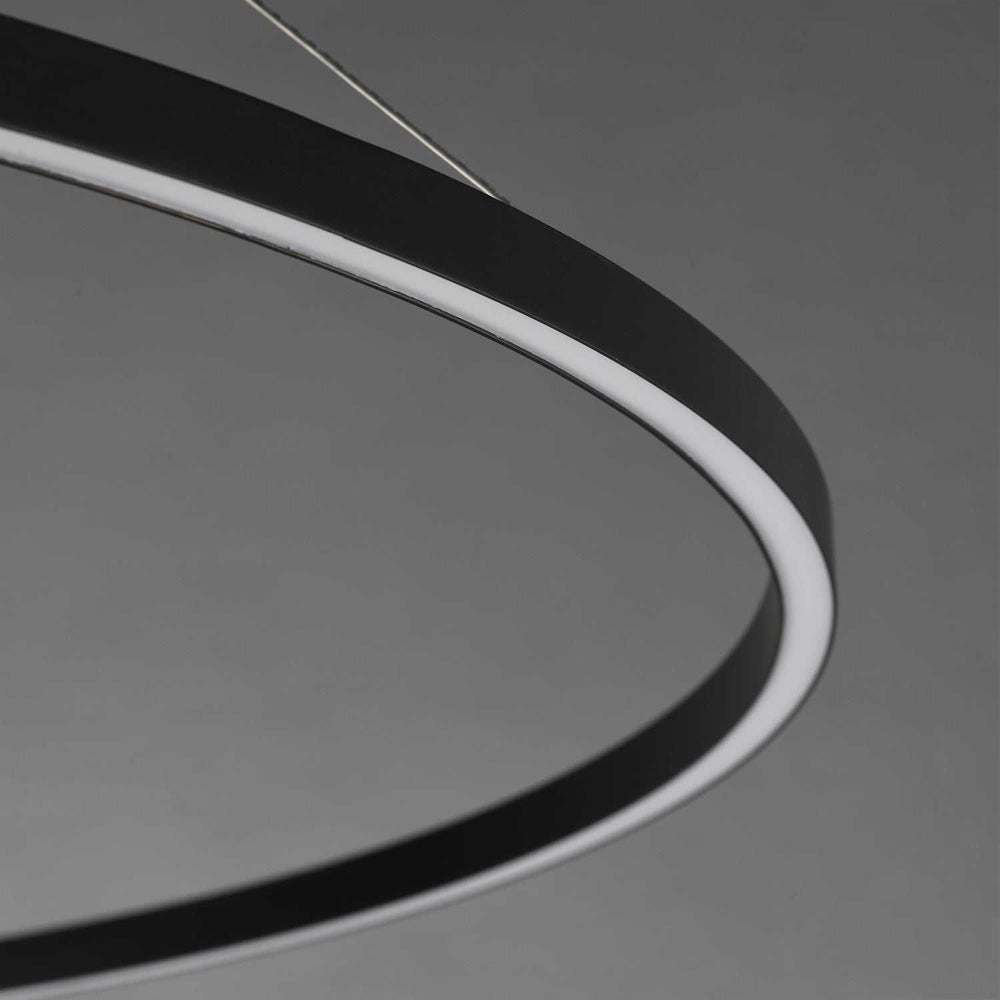 Groove WiZ LED Pendant in Black ET2