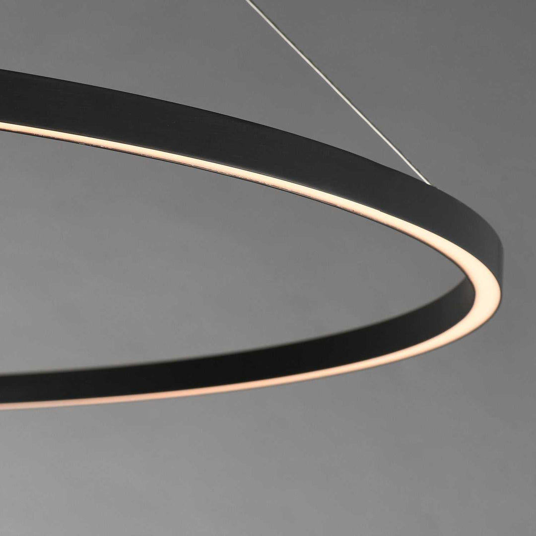 Groove WiZ LED Pendant in Black ET2