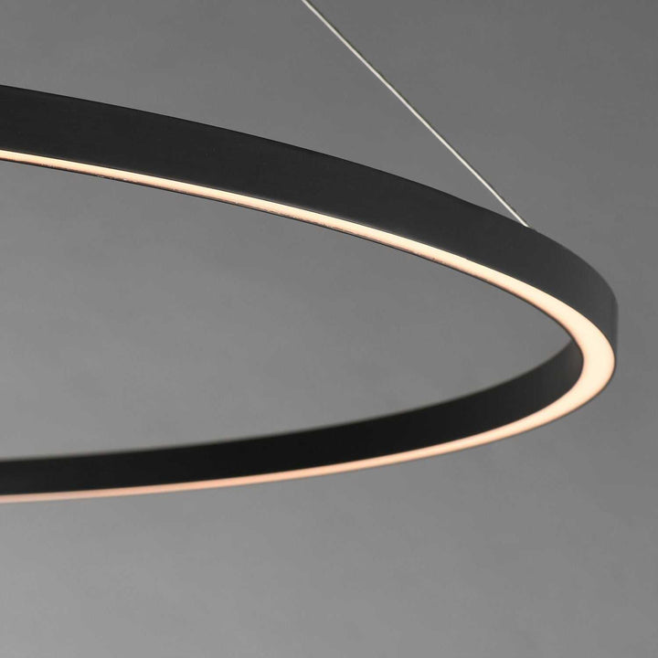 Groove WiZ LED Pendant in Black ET2