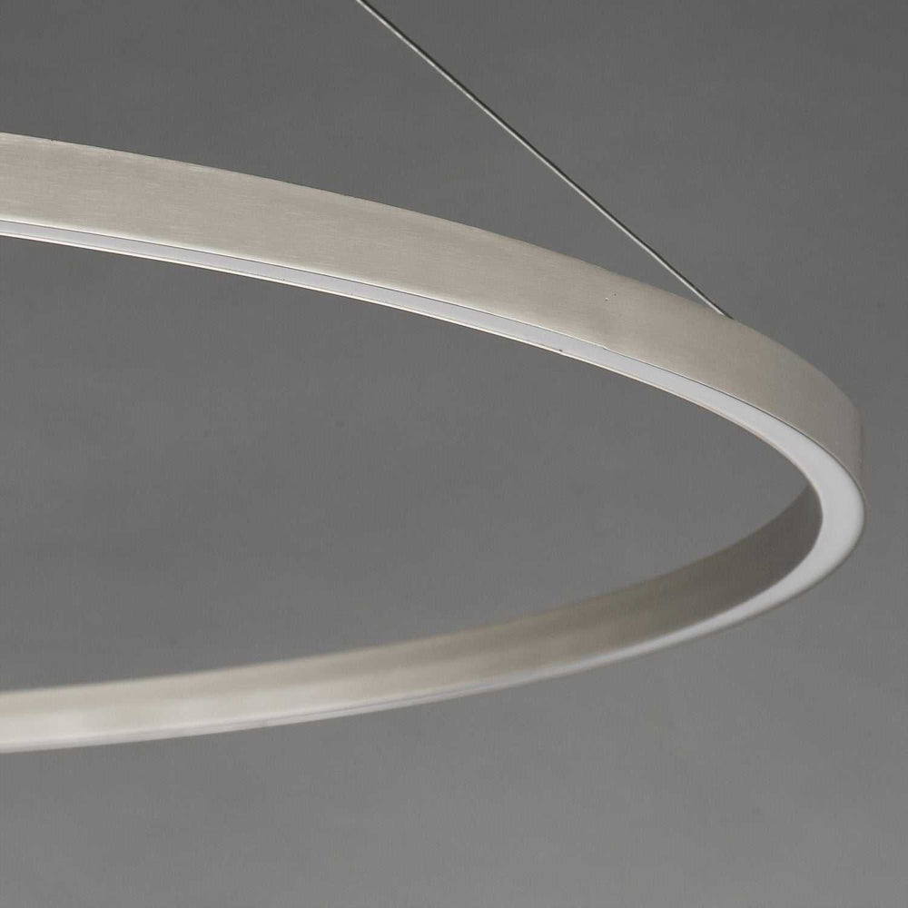 Groove WiZ LED Pendant in Brushed Aluminum ET2
