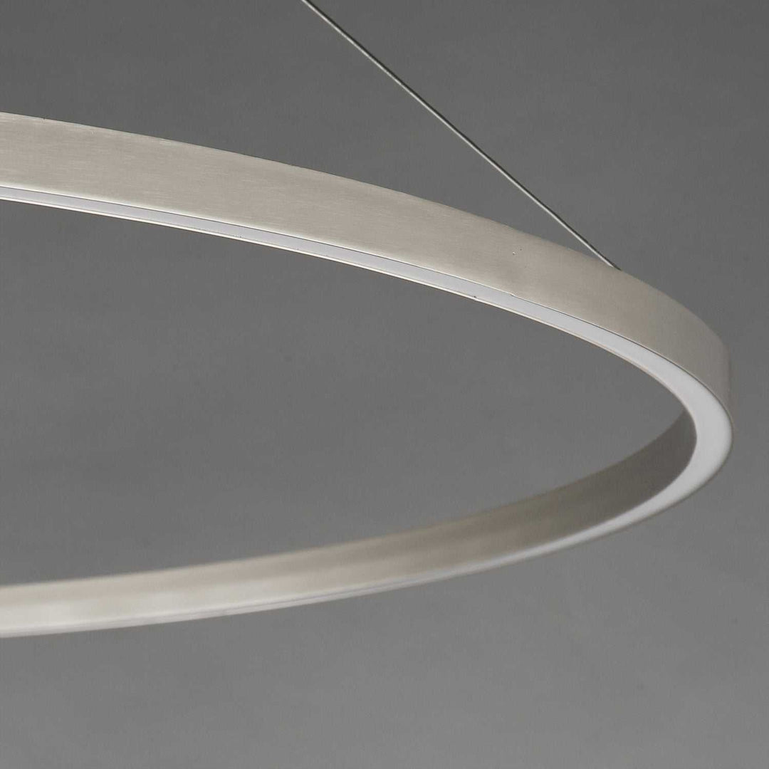 Groove WiZ LED Pendant in Brushed Aluminum ET2