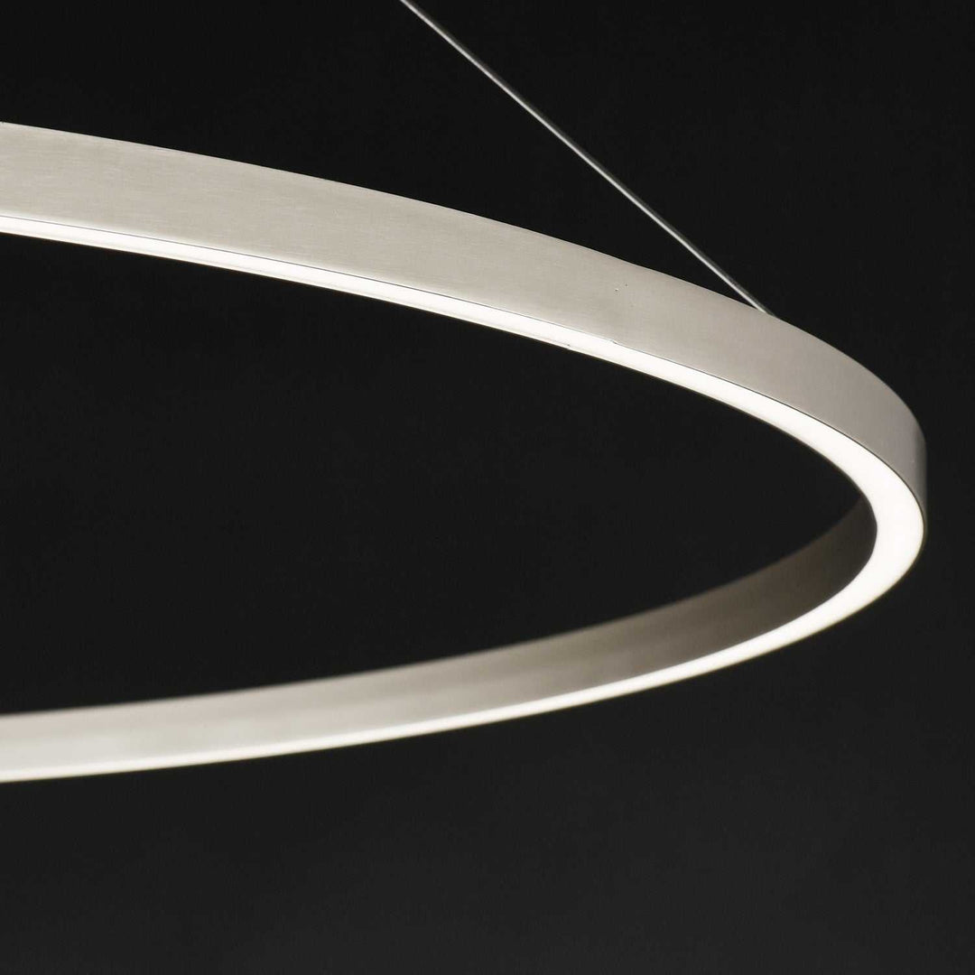Groove WiZ LED Pendant in Brushed Aluminum ET2