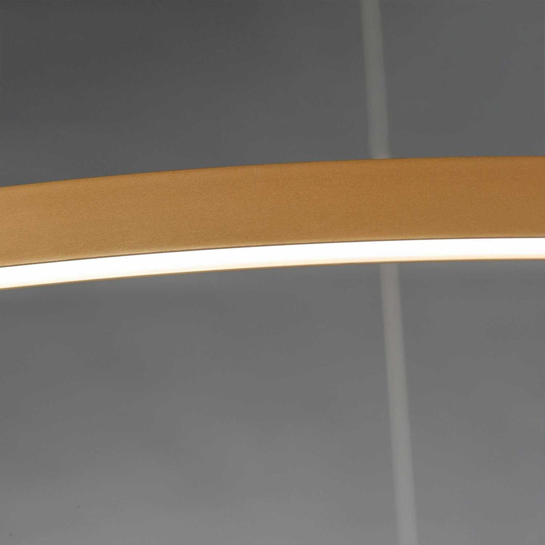 Groove WiZ LED Pendant in Gold ET2