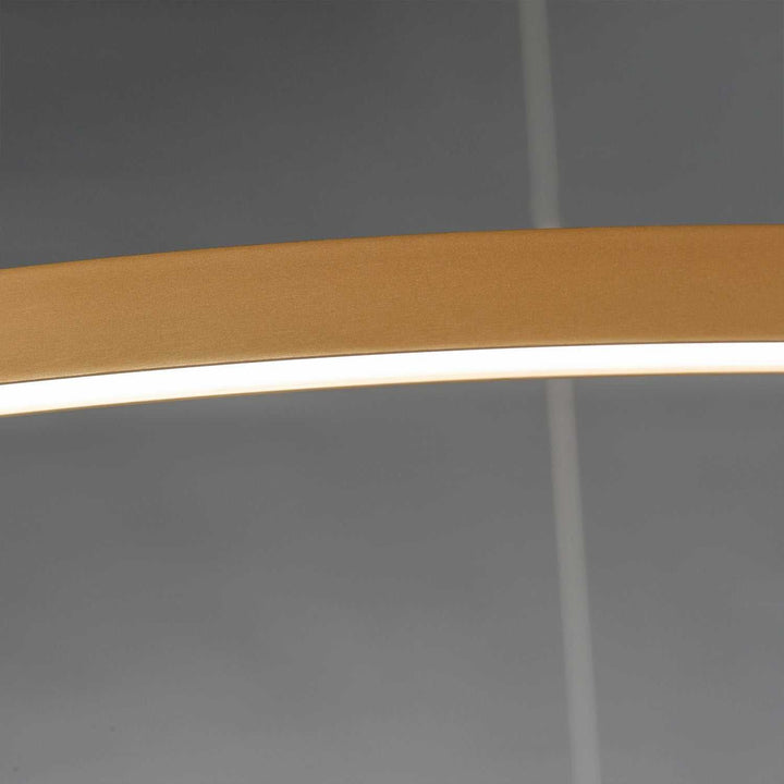 Groove WiZ LED Pendant in Gold ET2