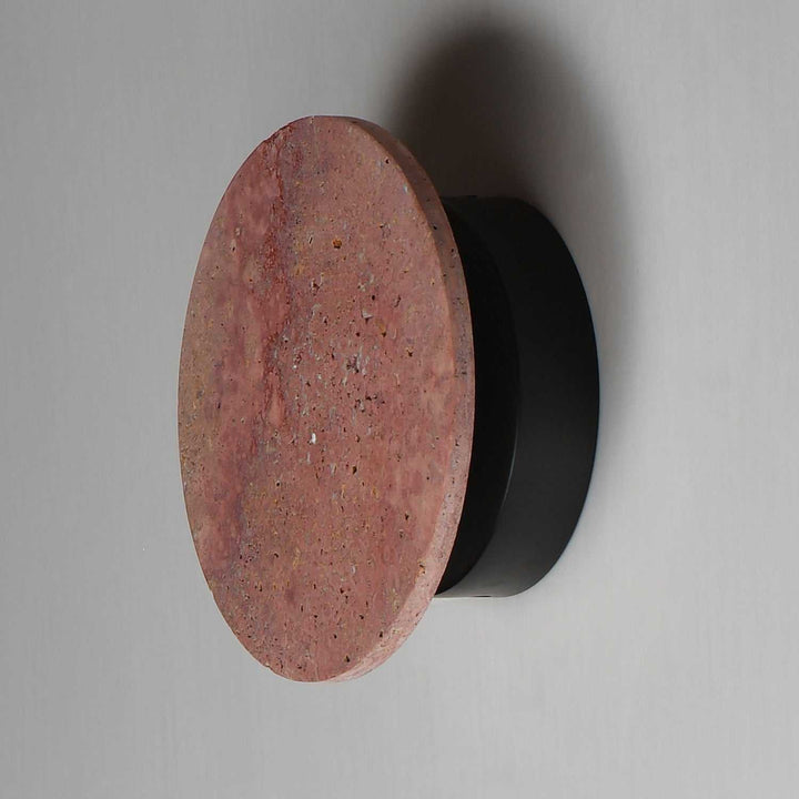 ET2 - E14351-RLGM - LED Wall Sconce - Discus - Rosso Laterite / Gunmetal