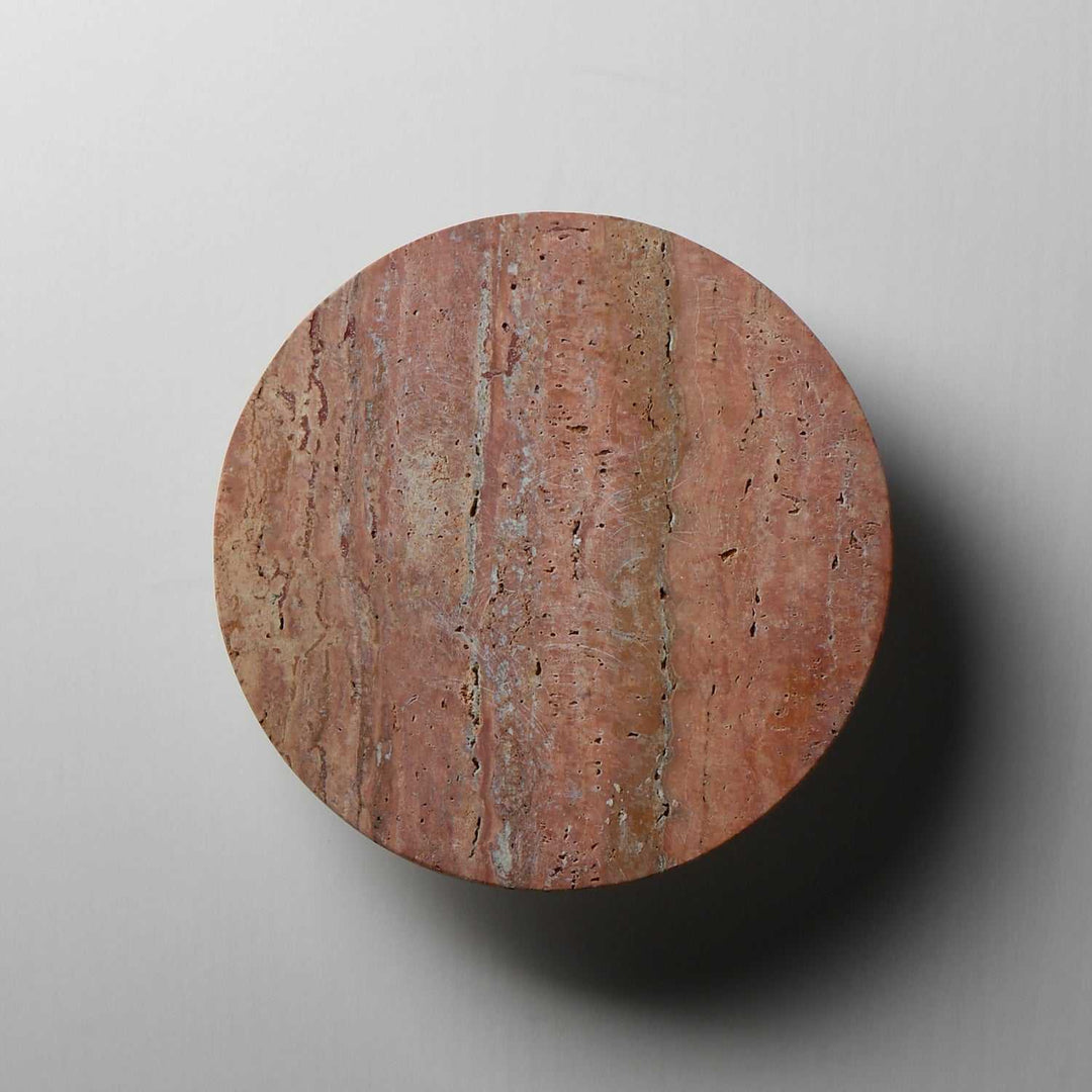 ET2 - E14353-RLGM - LED Wall Sconce - Discus - Rosso Laterite / Gunmetal