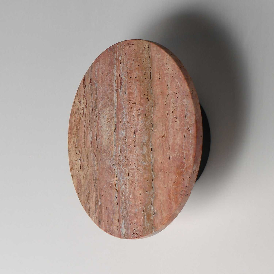 ET2 - E14353-RLGM - LED Wall Sconce - Discus - Rosso Laterite / Gunmetal