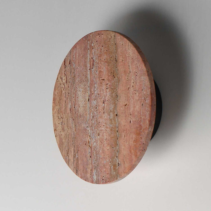 ET2 - E14353-RLGM - LED Wall Sconce - Discus - Rosso Laterite / Gunmetal