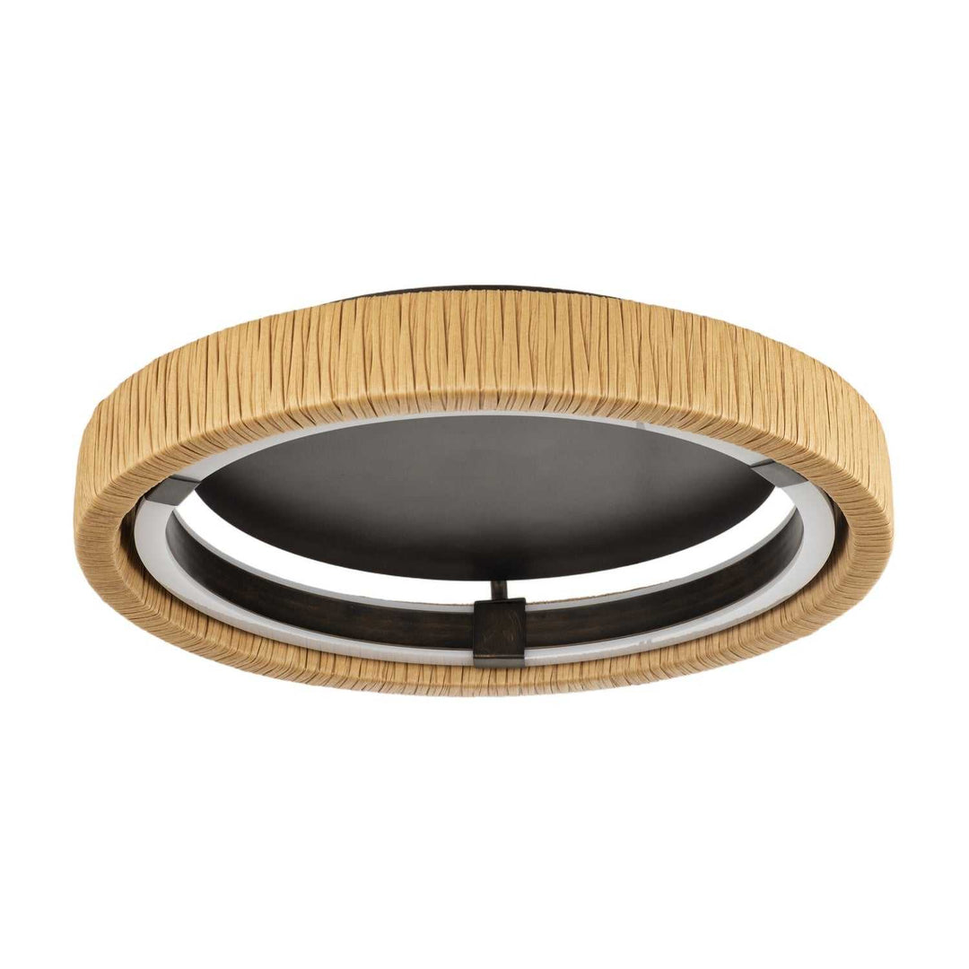 Kaia LED Semi-Flush Mount in Antique Bronze ET2
