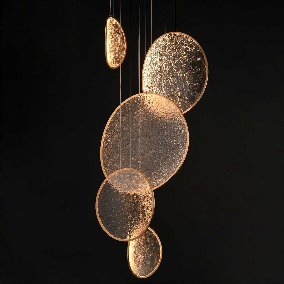 Moonscapes LED Pendant in Polished Chrome ET2