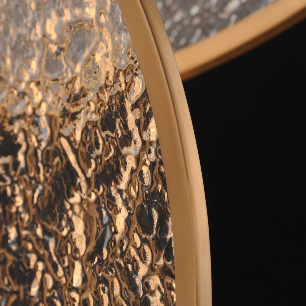 Moonscapes LED Pendant in Brushed Champagne ET2