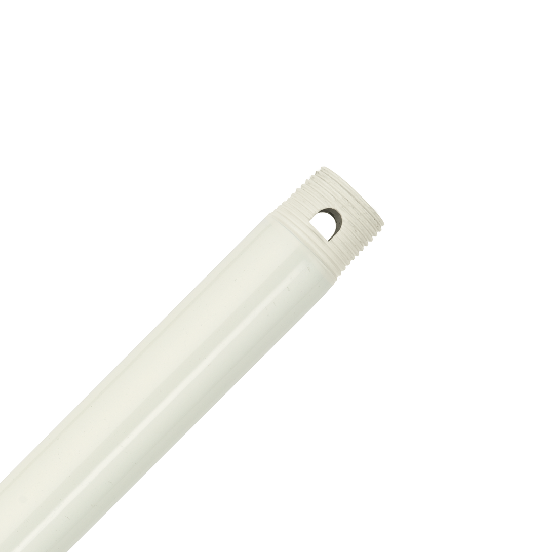 White Indoor Downrod 12" - 60" Hunter Fan Canada