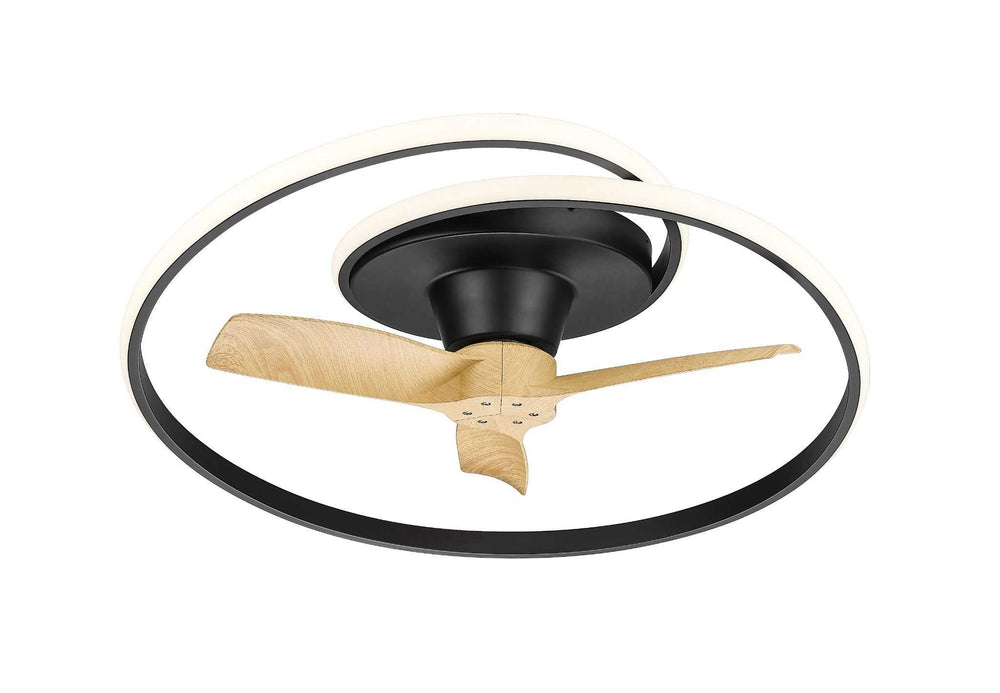 WAVE 31" Smart Fandelier Fan Damp Rated 6CCT Mirage Lighting Group