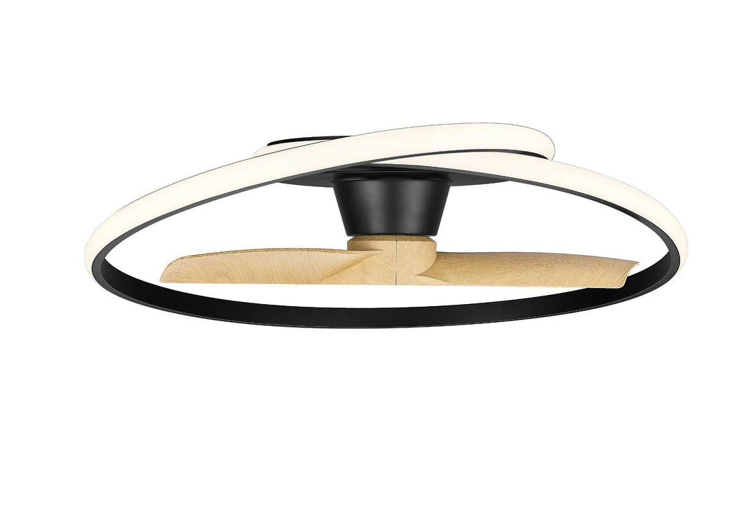 WAVE 31" Smart Fandelier Fan Damp Rated 6CCT Mirage Lighting Group
